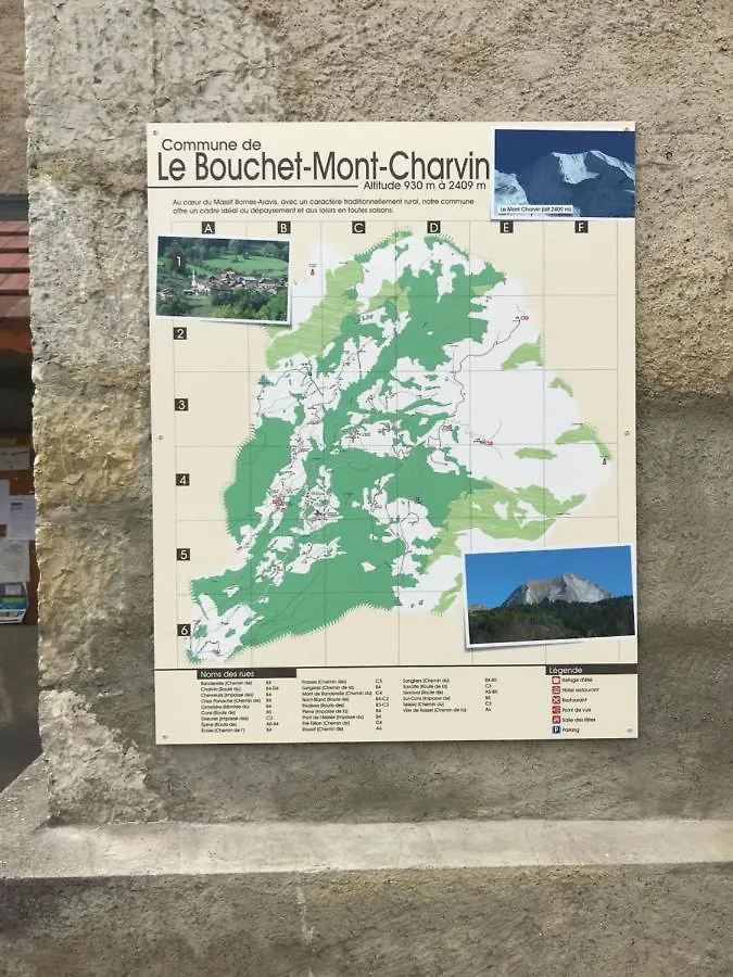 Le Blanc Nordique Villa Le Bouchet-Mont Charvin Chalet