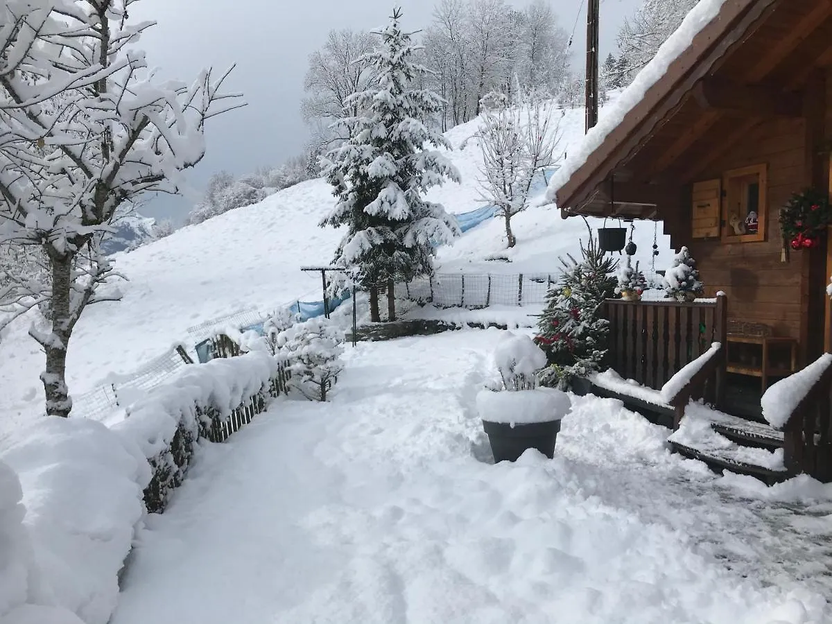 Le Blanc Nordique Villa Le Bouchet-Mont Charvin Chalet