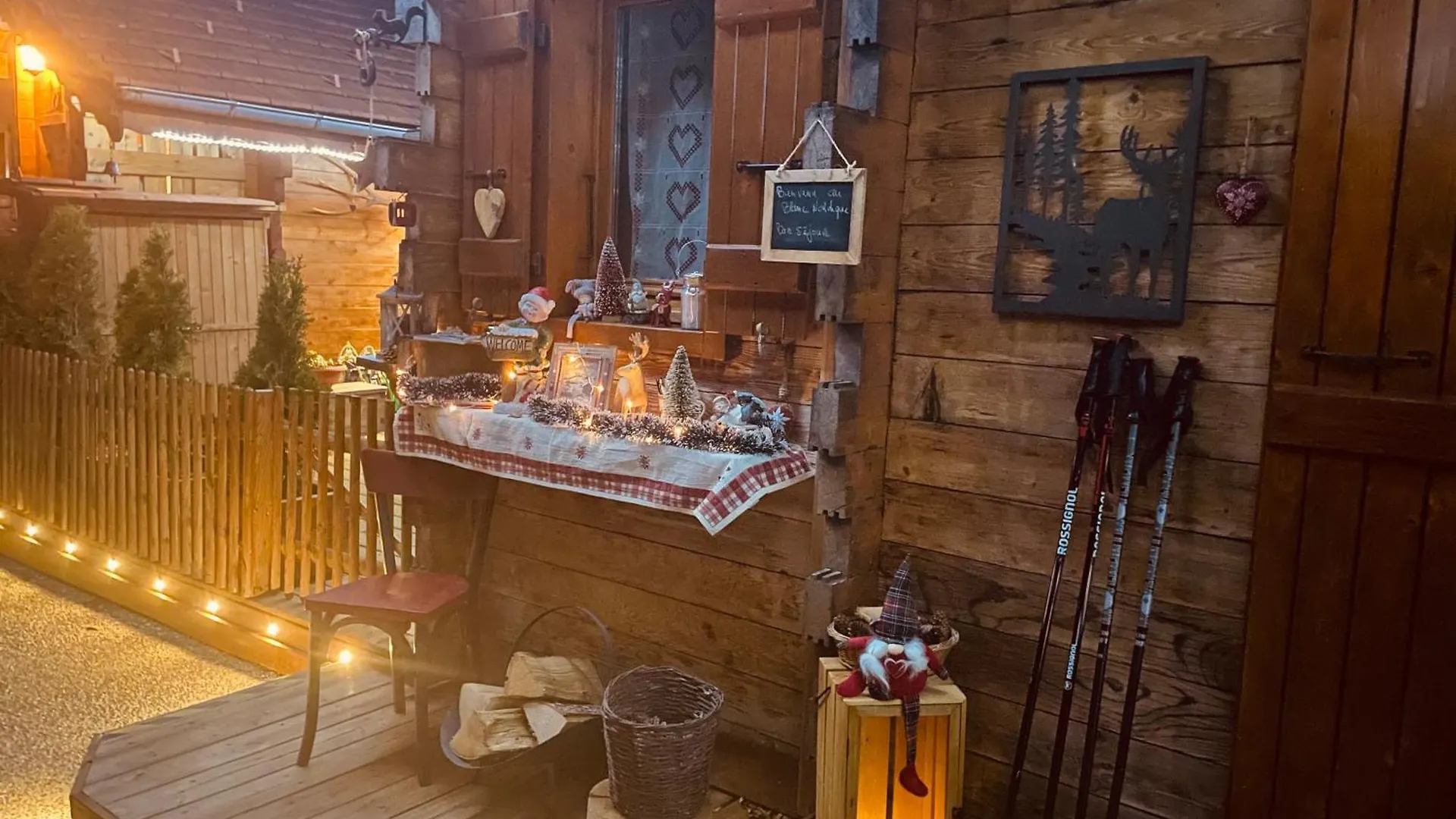 Le Blanc Nordique Villa Le Bouchet-Mont Charvin Chalet